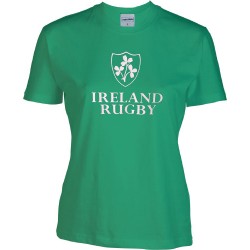 T-shirt Mulher Ireland Rugby