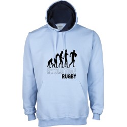Sudadera Capucha Evolution Rugby